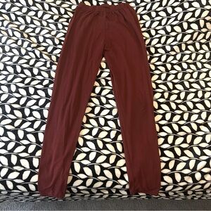 Stylish Burgundy Pants